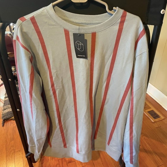 Original Use Striped Sweatshirt - Picture 1 of 2